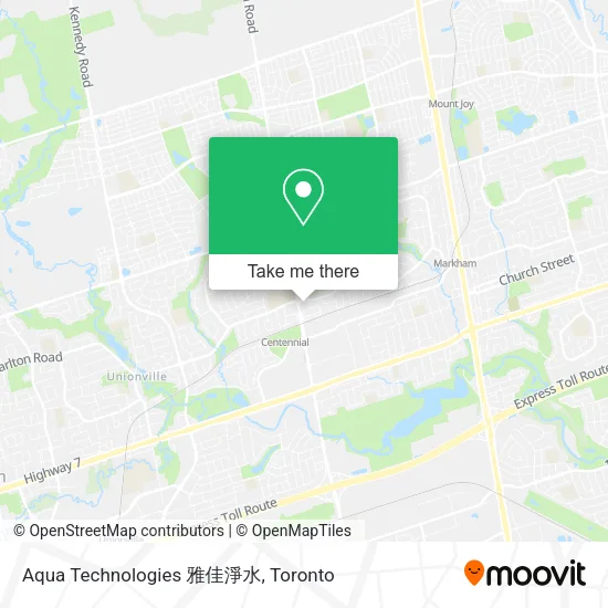 Aqua Technologies 雅佳淨水 map