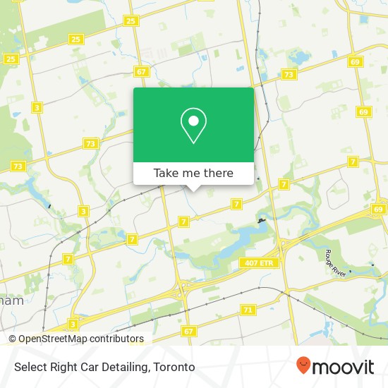 Select Right Car Detailing map