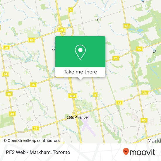 PFS Web - Markham map