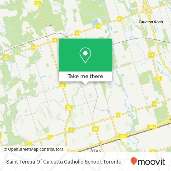 Saint Teresa Of Calcutta Catholic School map