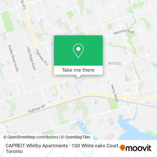 CAPREIT Whitby Apartments - 100 White oaks Court plan