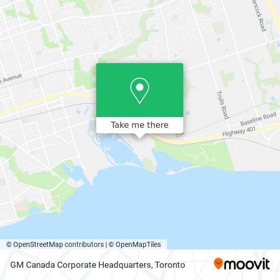 GM Canada Corporate Headquarters plan