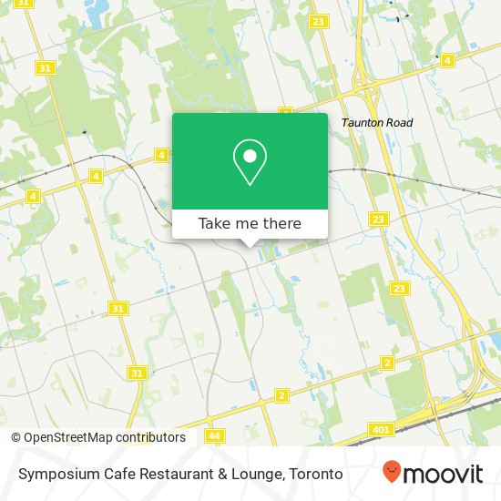 Symposium Cafe Restaurant & Lounge map