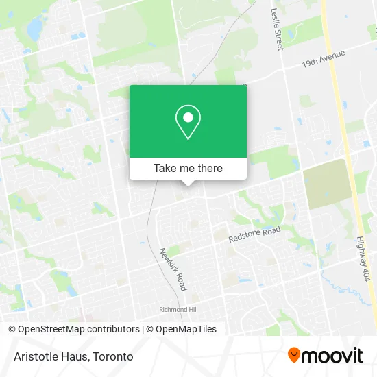 Aristotle Haus map