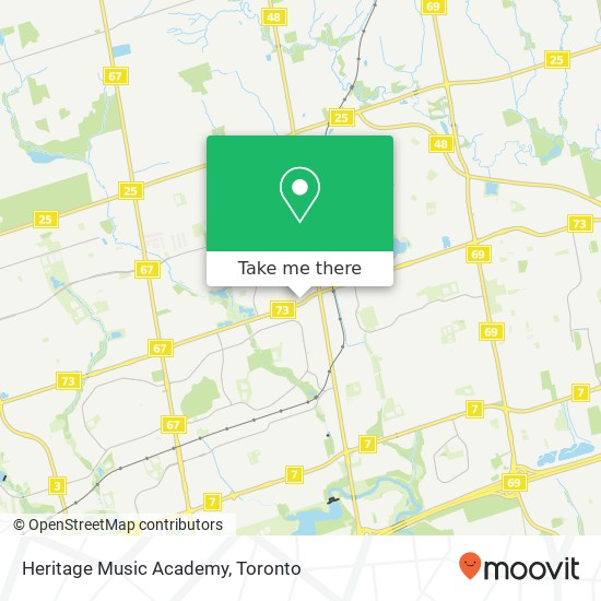 Heritage Music Academy map