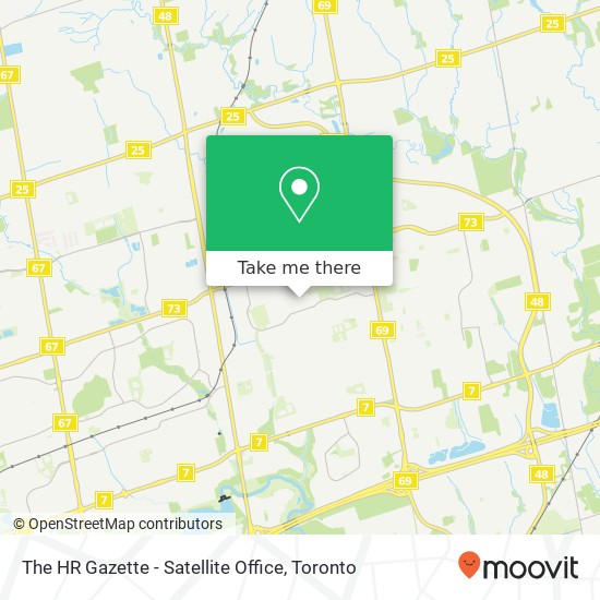 The HR Gazette - Satellite Office map