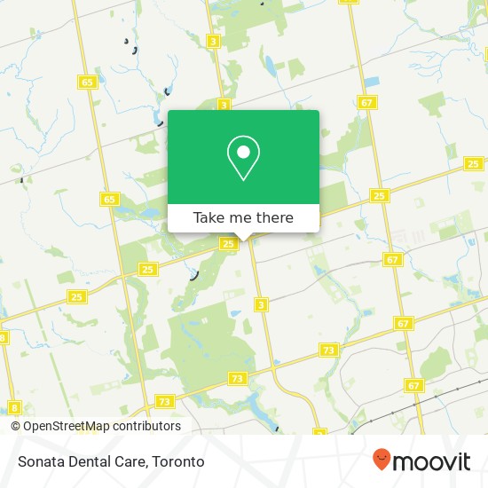 Sonata Dental Care map