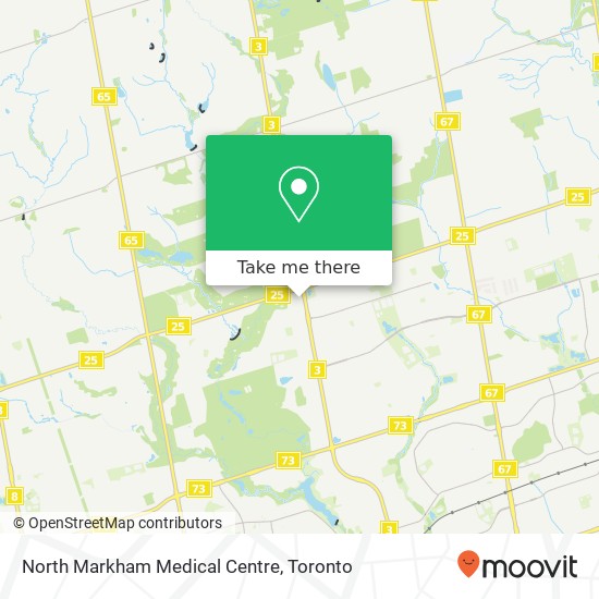 North Markham Medical Centre map