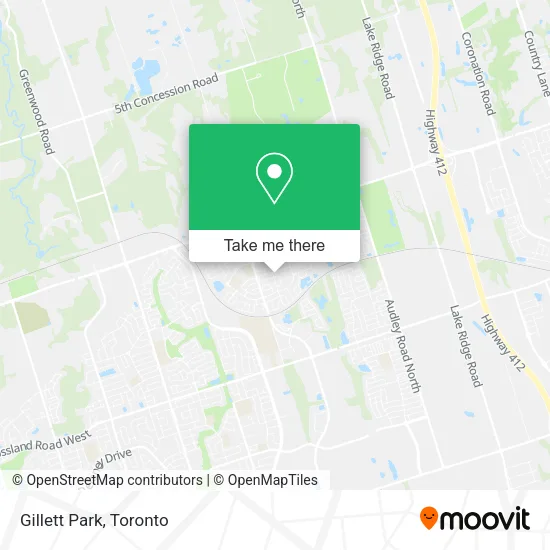 Gillett Park plan