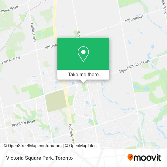 Victoria Square Park map