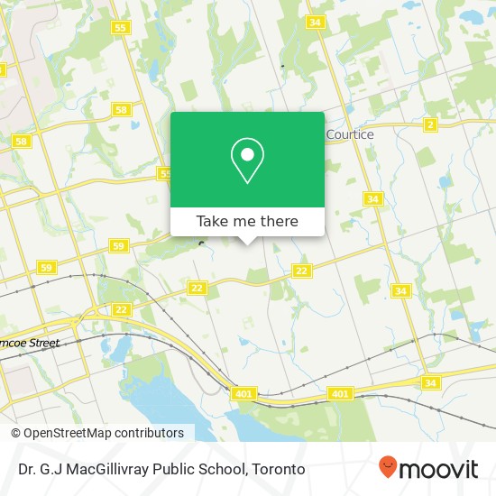 Dr. G.J MacGillivray Public School plan