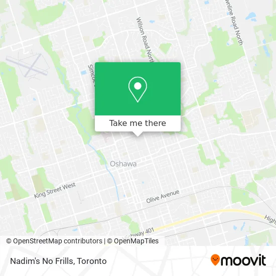 Nadim's No Frills map