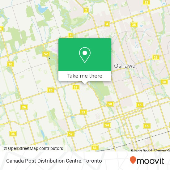 Canada Post Distribution Centre plan