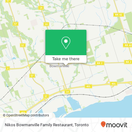 Nikos Bowmanville Family Restaurant plan