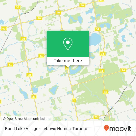 Bond Lake Village - Lebovic Homes plan