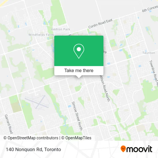 140 Nonquon Rd map