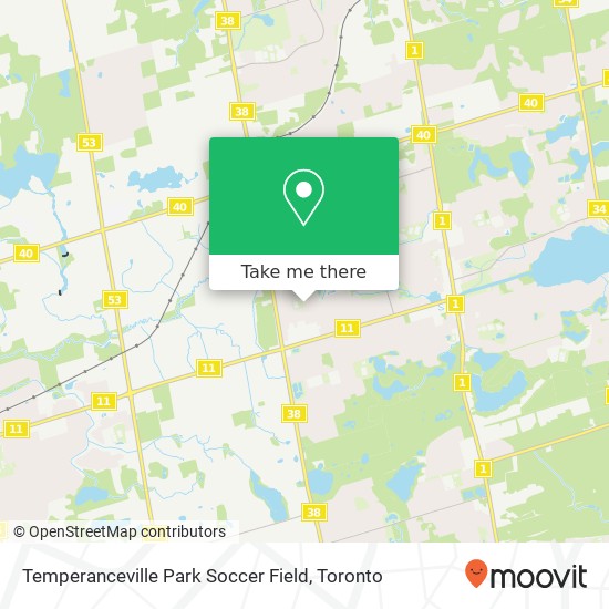 Temperanceville Park Soccer Field plan