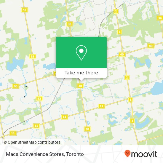 Macs Convenience Stores map