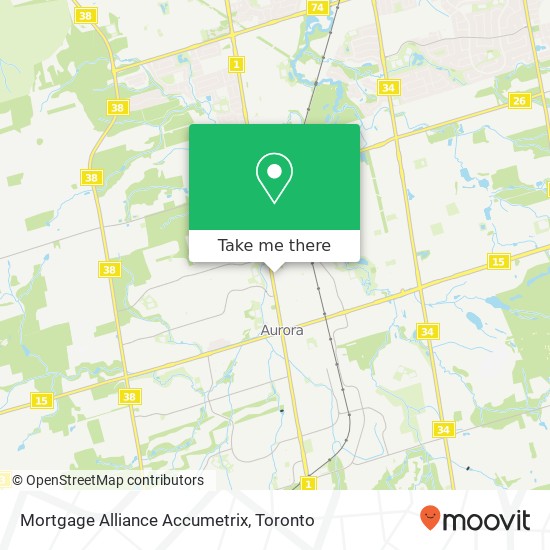 Mortgage Alliance Accumetrix map