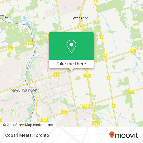 Copari Meats map