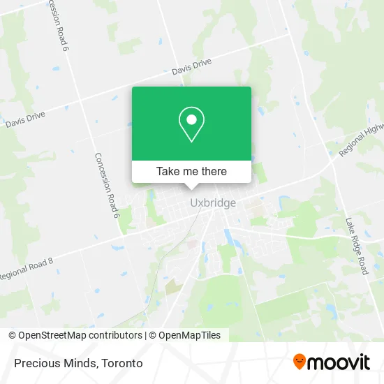 Precious Minds map