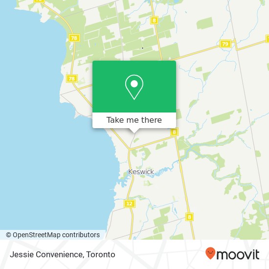 Jessie Convenience map