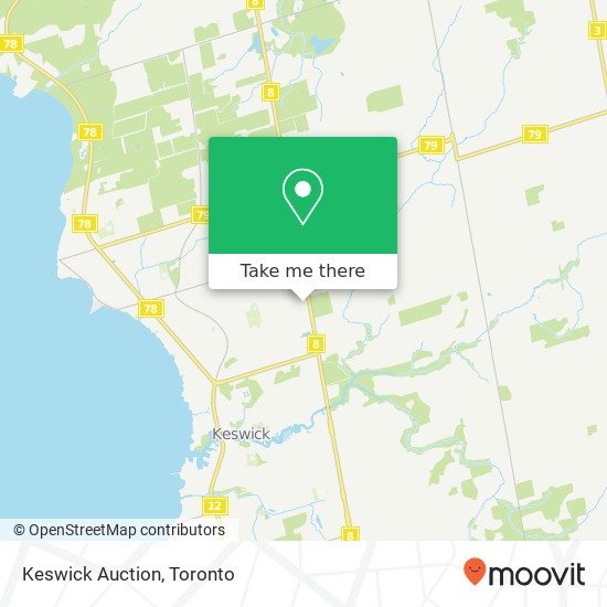 Keswick Auction map