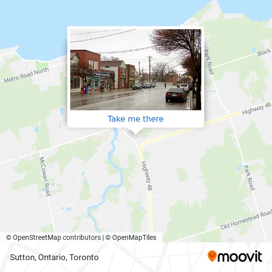 Directions To Sutton Ontario How To Get To Sutton, Ontario In Georgina By Bus Or Train?