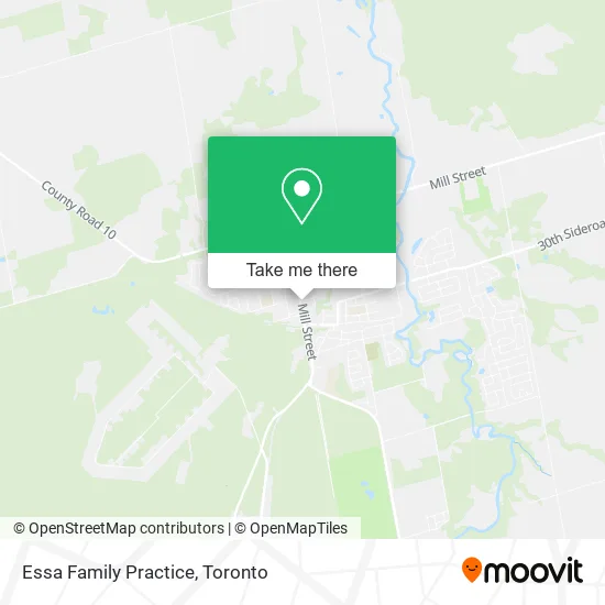 Essa Family Practice map