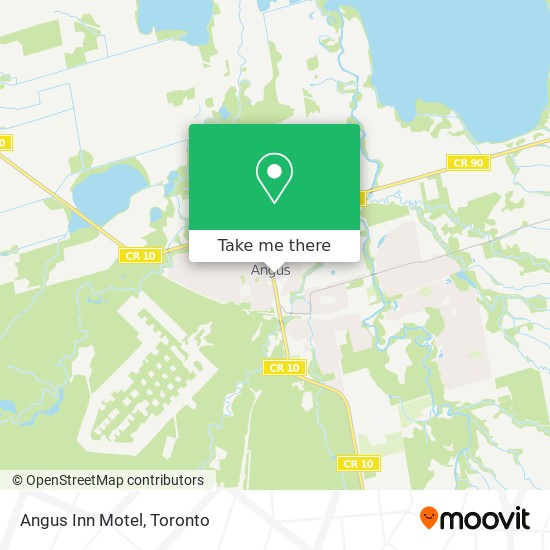 Angus Inn Motel map