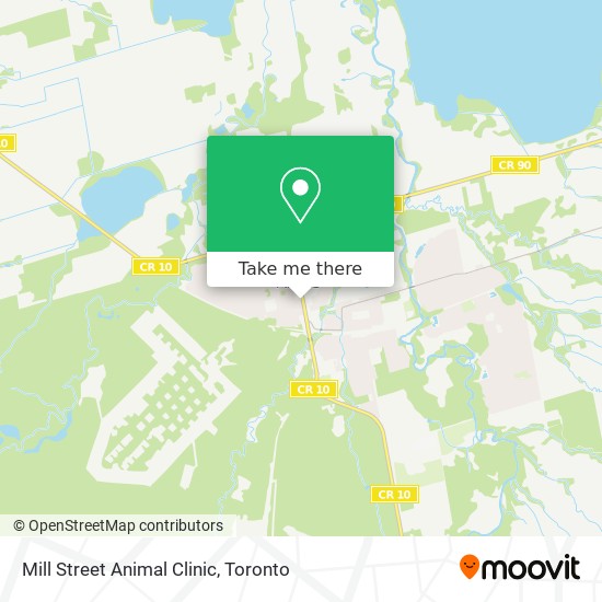 Mill Street Animal Clinic map
