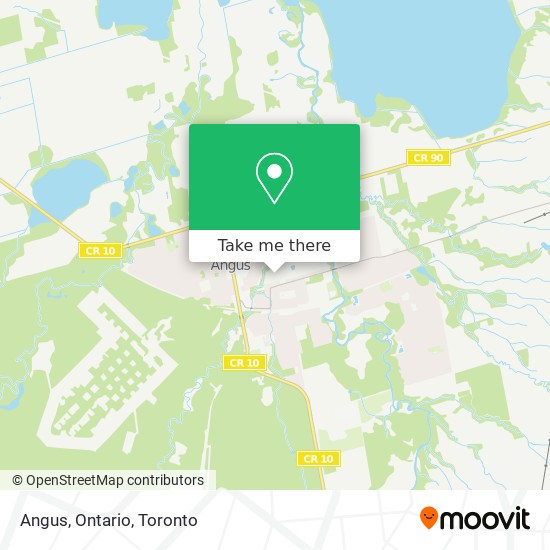 Angus, Ontario plan