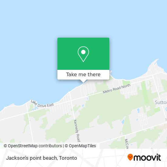 Jackson's point beach plan