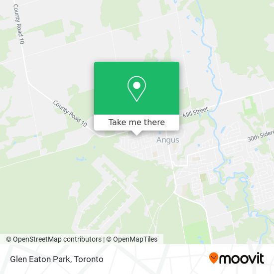 Glen Eaton Park map