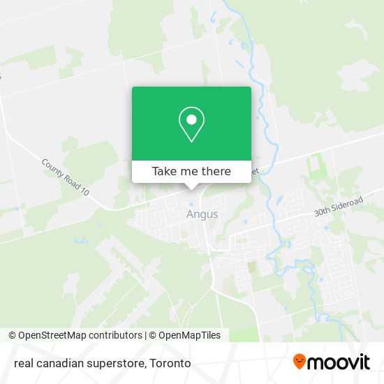 real canadian superstore map