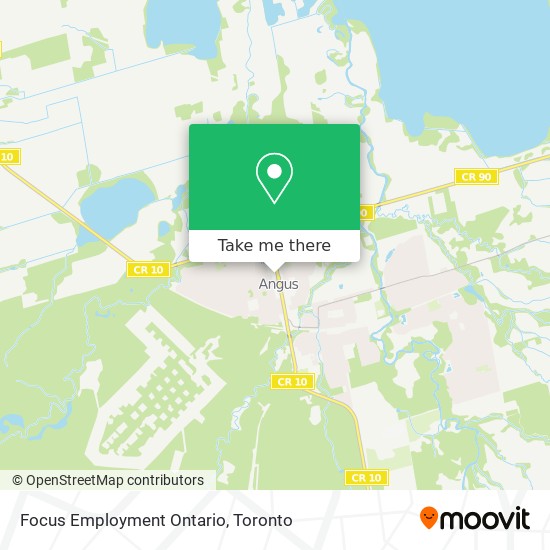 Focus Employment Ontario plan