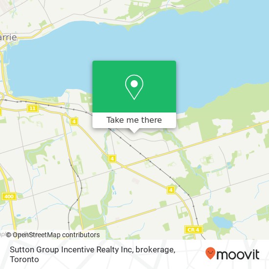 Sutton Group Incentive Realty Inc, brokerage map