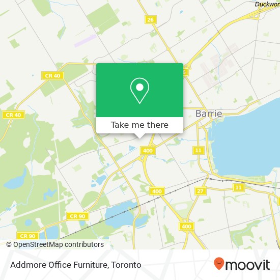 Addmore Office Furniture map