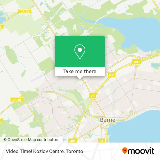 Video Time! Kozlov Centre map
