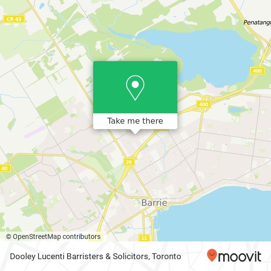 Dooley Lucenti Barristers & Solicitors map