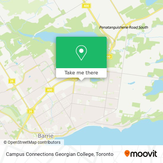 Campus Connections Georgian College map