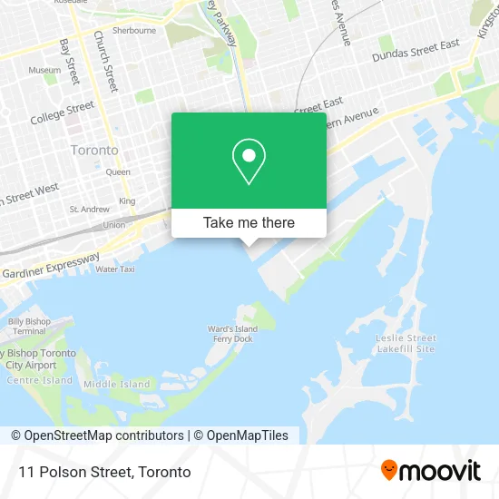 11 Polson Street map