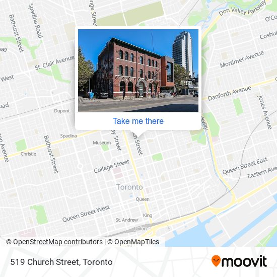 519 Church Street map