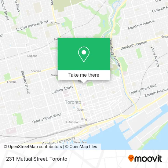 231 Mutual Street map