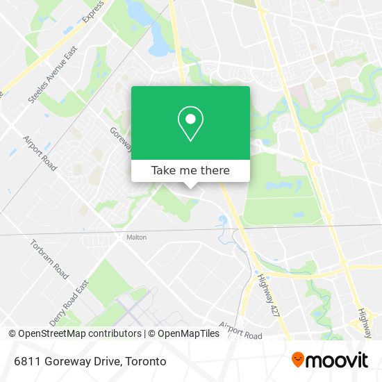 6811 Goreway Drive map