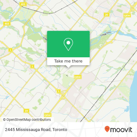 2445 Mississauga Road plan