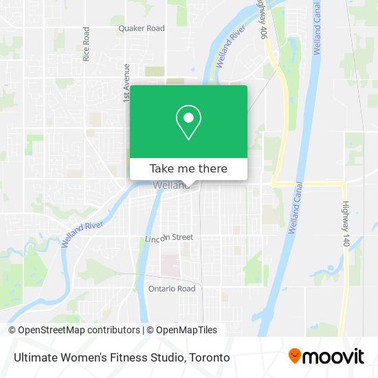 Ultimate Women's Fitness Studio map