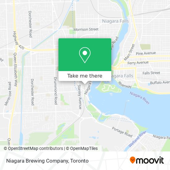 Niagara Brewing Company map