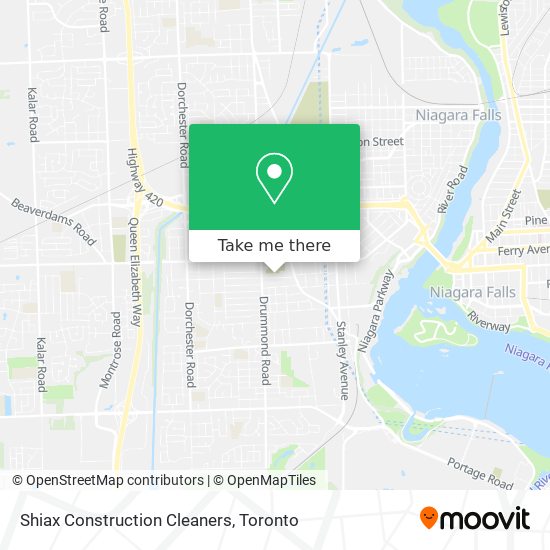 Shiax Construction Cleaners map