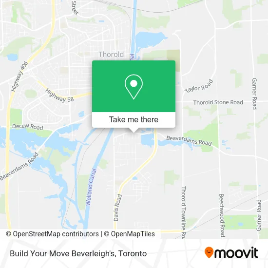Build Your Move Beverleigh's map